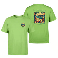 Thumbnail for VINTAGE G4408 - The Hammock Layover - Double-Side T-Shirt design on lightgreen double side t shirt