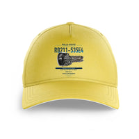 Thumbnail for RB211-535E4 design on yellow printed hat