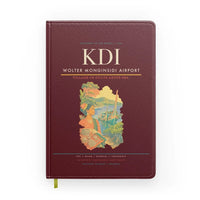 Thumbnail for Wolter Monginsidi Airport (KDI) design on dark red notebook