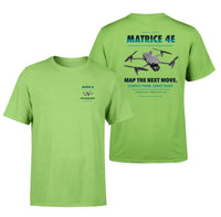 Thumbnail for DJI Matrice 4E design on light green t shirt
