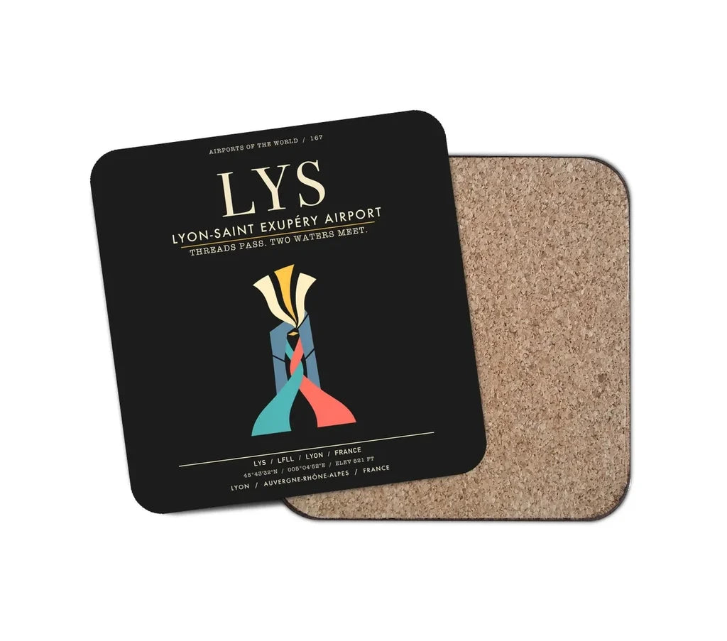 Lyon-Saint Exupery Airport LYS - Black