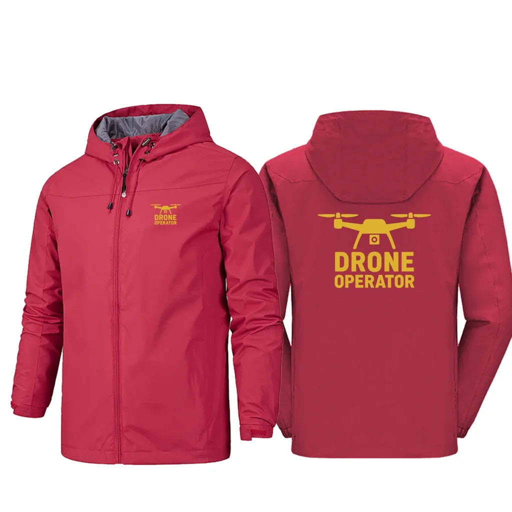 Drone Operator Designed Rain Jackets & Windbreakers - view 12