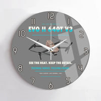 Thumbnail for Autel EVO II Dual 640T V3 design on gray no frame wall clock