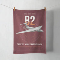 Thumbnail for Handley Page Victor B2 design on dark red towel