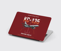 Thumbnail for KC-135 STRATOTANKER design on dark red MacBook case