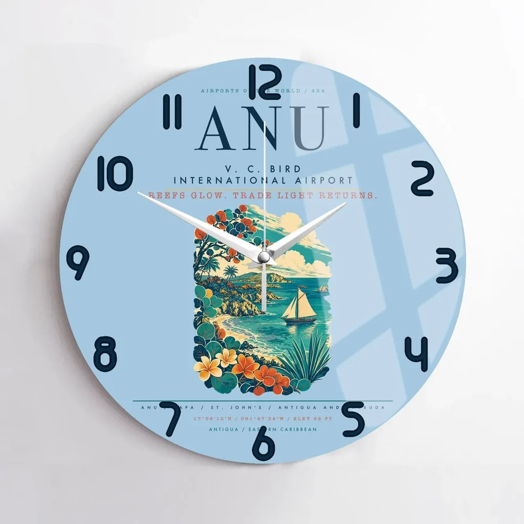 V. C. Bird International Airport ANU - Blue