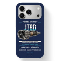 Thumbnail for JT8D Case design on navy blue iphone case