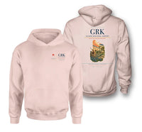 Thumbnail for Killeen Regional Airport (GRK) design on pink double-side hoodie