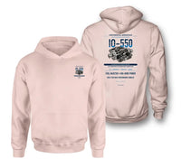 Thumbnail for IO-550 design on pink hoodie