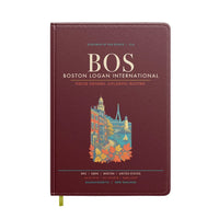 Thumbnail for Boston Logan International Airport BOS - Dark Red