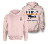 Thumbnail for F11C-2 GOSHAWK design on pink hoodie