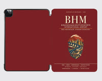 Thumbnail for Birmingham-Shuttlesworth International Airport (BHM) design on dark red ipad tablet case