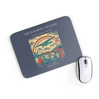 Thumbnail for VINTAGE G4432 - The Rainbow Chasers - Designed Mouse Pads design on navyblue rectangle