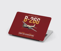 Thumbnail for B-26G Marauder design on dark red MacBook case