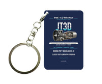 Thumbnail for JT3D Key Chain design on navy blue key chain