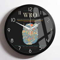 Thumbnail for Wrocaw Nicolaus Copernicus Airport WRO Wall-Clock Framed - Black