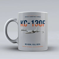 Thumbnail for KC-130F BuNo 149798 design on light gray ceramic mug, double-side print