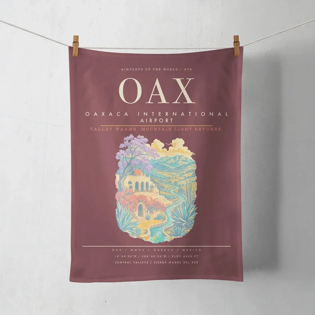 Oaxaca International Airport OAX - Dark Red