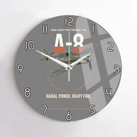Thumbnail for Focke-Wulf Fw 190A-8 design on gray no frame wall clock