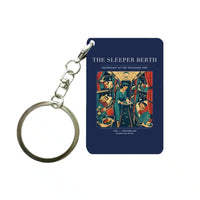 Thumbnail for VINTAGE G4216 - The Sleeper Berth - Designed Key Chain design on navyblue