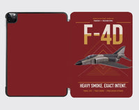 Thumbnail for F-4D Phantom II design on dark red ipad tablet case