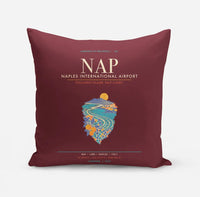 Thumbnail for Naples International Airport NAP - Vesuvian Ceramic Current - Dark Red