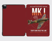 Thumbnail for Hawker Hurricane Mk I design on dark red ipad tablet case
