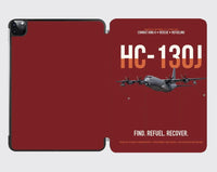 Thumbnail for HC-130J COMBAT KING II design on dark red ipad tablet case