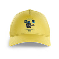 Thumbnail for GEnx-2B design on yellow printed hat
