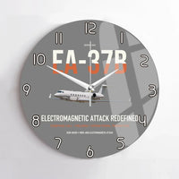 Thumbnail for EA-37B Compass Call design on gray no frame wall clock