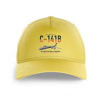 Thumbnail for C-141B Starlifter design on yellow printed hat