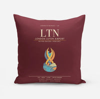 Thumbnail for London Luton Airport LTN - Dark Red