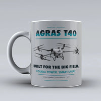Thumbnail for Agras T40 Mug design on light gray dji