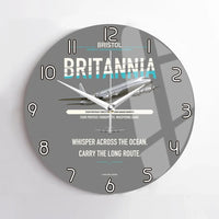 Thumbnail for Bristol Britannia 312 design on gray no frame wall clock