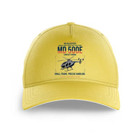 Thumbnail for MD Helicopters MD 500E design on yellow printed hat