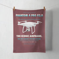 Thumbnail for DJI Phantom 4 Pro V2.0 design on dark red towel