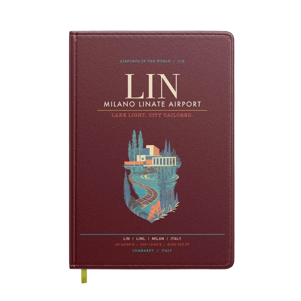 Milano Linate Airport LIN - Idroscalo Ripple Atelier - Dark Red