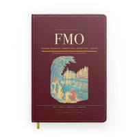 Thumbnail for Munster Osnabruck International Airport (FMO) design on dark red notebook