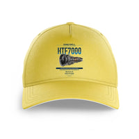 Thumbnail for HTF7000 design on yellow printed hat