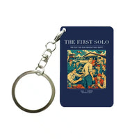 Thumbnail for VINTAGE G4144 - The First Solo - Designed Key Chain design on navyblue