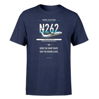 Thumbnail for Nord 262A design on navy blue single side
