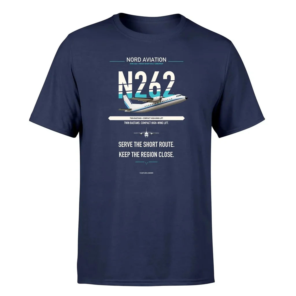 Nord 262A design on navy blue single side