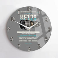 Thumbnail for HF120 design on gray no frame wall clock
