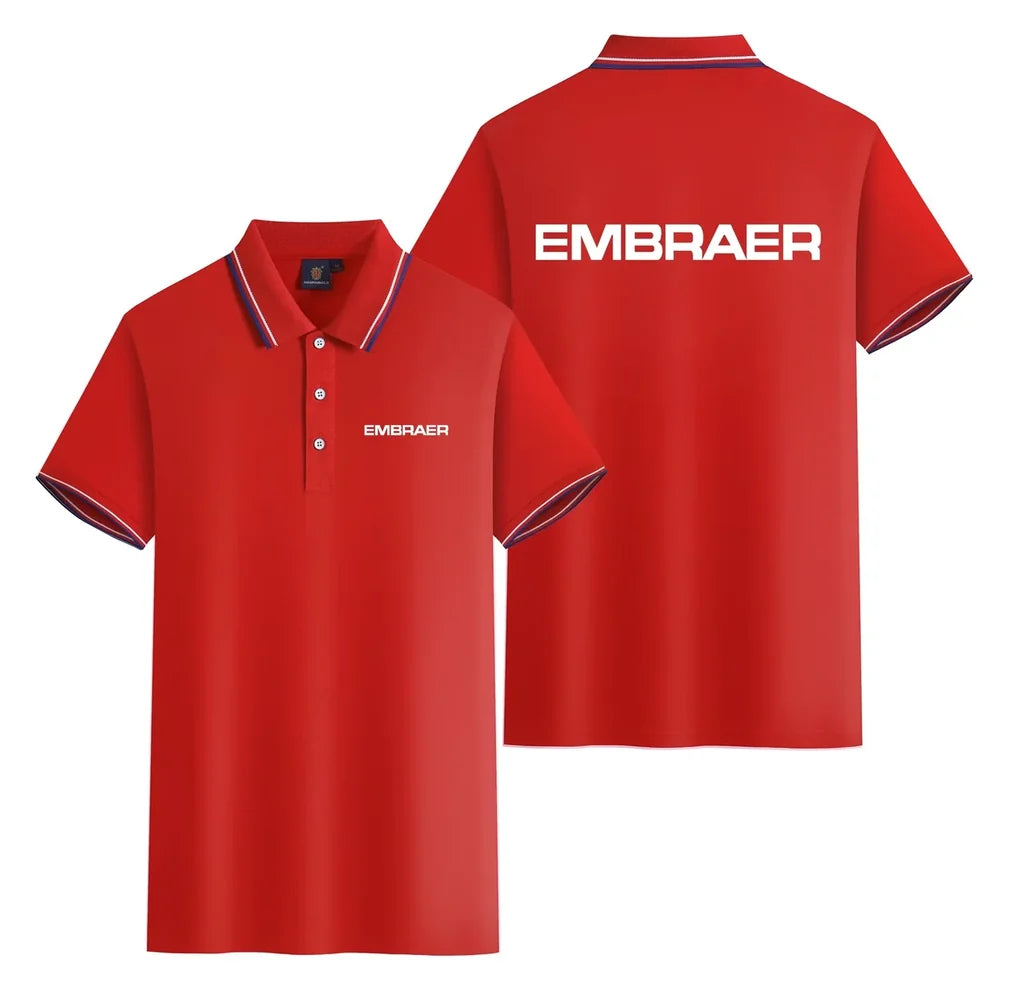 Customisable Embraer Polo Shirt - view 12