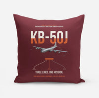 Thumbnail for KB-50J Superfortress design on dark red pillow