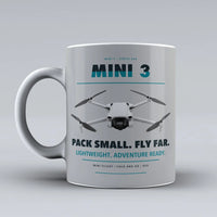 Thumbnail for Mini 3 Mug design on light gray dji