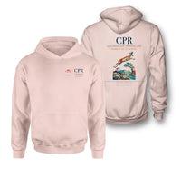 Thumbnail for Casper–Natrona County International Airport (CPR) design on pink double-side hoodie