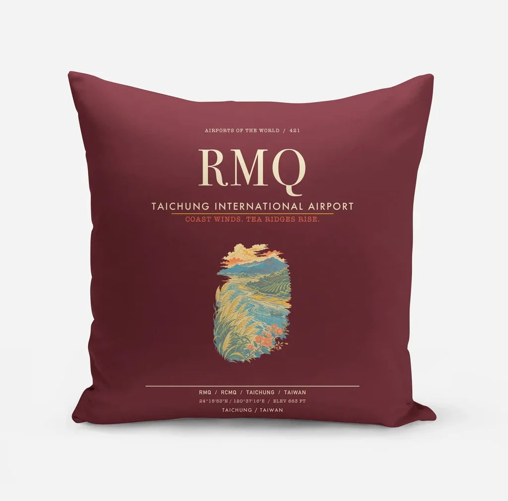 Taichung International Airport RMQ - Dark Red