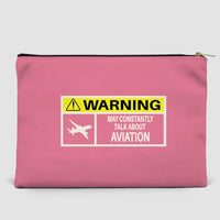 Thumbnail for Warning May Constantly Talk About Zipper Pouch - view 12