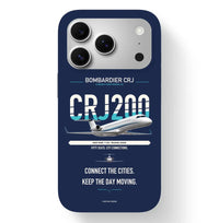 Thumbnail for CRJ200 Case design on navy blue iphone case